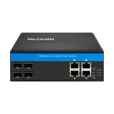 RoHS 4 Port Gigabit Ethernet Switch, สวิตช์ Poe มาตรฐาน Auto MDI / MDIX