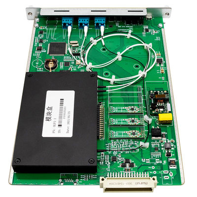 คุณภาพ  Optical Line Protection OLP Card Board 1+1 Switching 0.5U Size Hot Swappable CE โรงงาน