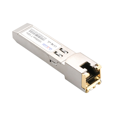 Cisco Gigabit Copper Module GLC-T 100 เมตร RJ45 เครื่องรับสัญญาณ 1.25Gb/s เกรดอุตสาหกรรม