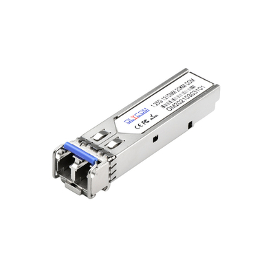 1.25G SFP Transceiver 20KM Single Mode 1000Base-LX 1310nm คอนเนกเตอร์ LC สองแบบ พร้อม DDM