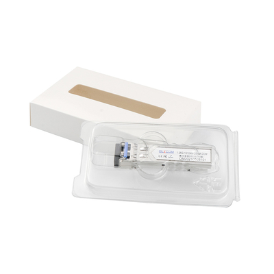 1.25G SFP Transceiver 20KM Single Mode 1000Base-LX 1310nm คอนเนกเตอร์ LC สองแบบ พร้อม DDM
