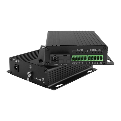 เครื่องแปลงสื่อไฟเบอร์ซีเรียล RS485 RS422 RS232 SC 20km สําหรับ RTU HOST SCADA