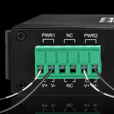 10 / 100Mbps SFP Cage Fiber Media Converter ประเภทราง Din ระดับอุตสาหกรรม Mini Size