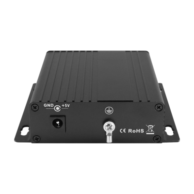 RS232 ซีเรียล ไฟเบอร์ออปติก โมเดม 40 กิโลเมตร ไฟเบอร์คู่ SC Port ขนาดกระชับติดผนัง