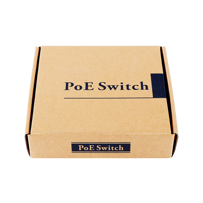 เครื่องเปลี่ยนเครือข่ายที่ไม่จัดการ 60W 6 Port 10/100M LAN Port AC Input 250-Meter PoE
