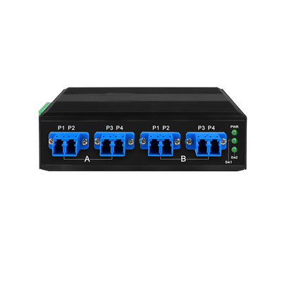 4 ท่า OBP ป้องกันการเลี่ยงทางแสง ระบบเปลี่ยนอัตโนมัติ DC12V ท่า LC แบบเดียว