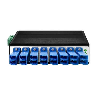 OM-FBS-44-MLC 8 Port Optical Bypass Module Multimode LC Connector ดินติดตั้ง