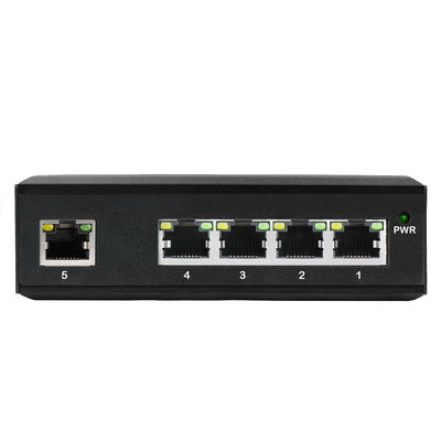 5 ท่า RJ45 Gigabit Unmanaged Industrial Ethernet Switch พร้อม IP40 E-Mark และการติดตั้ง Din-Rail
