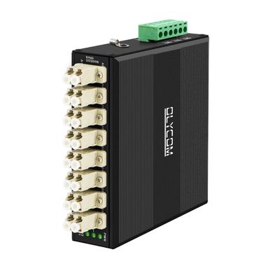 D4*4B Network Bypass TAP Industrial Fiber Bypass Switch สําหรับการติดตามความปลอดภัยของเครือข่าย