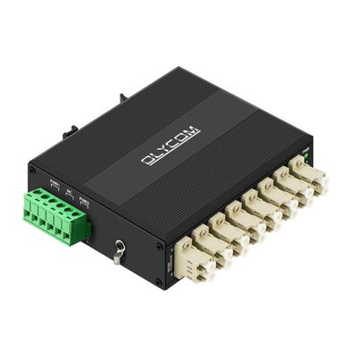 D4*4B Network Bypass TAP Industrial Fiber Bypass Switch สําหรับการติดตามความปลอดภัยของเครือข่าย