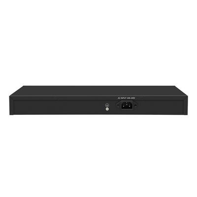24 Port CCTV PoE Switch Gigabit Network SFP Optical Uplink งบประมาณ 300W ไม่จัดการ