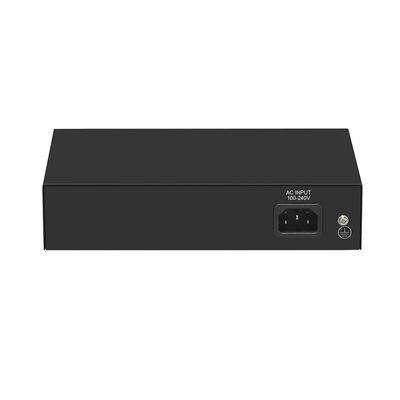4 Port Gigabit Fiber Switch PoE Af/At 60W กับ 1 SFP/ Copper Uplink เกรดพาณิชย์ CE