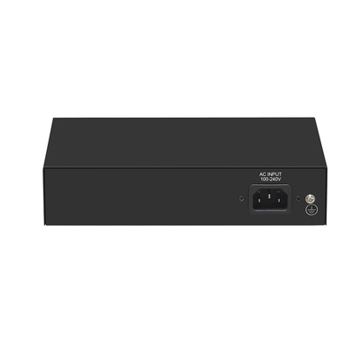 8 Port Gigabit PoE Network Switch VLAN 250 เมตร AI PoE 120W งบประมาณไม่จัดการ