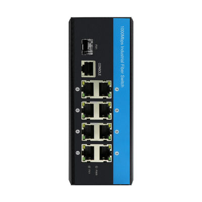 10 ท่า L2 บริหาร 10/100/1000Mbps แฮร์ดเอเธอร์เน็ตสวิตช์ สวิตช์ไฟเบอร์ออปติกกับ sfp