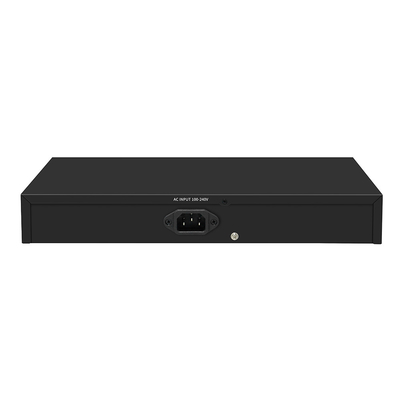 16 Port 250-Meter PoE Switch PoE Af/At 10/100M การสนับสนุนโหมด VLAN งบ 300W