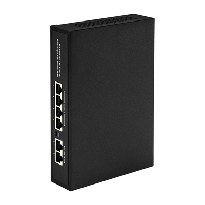 OEM ODM Fast Ethernet 10/100mbps 4 Port Poe Switch With 2 Uplink Port Network Switch การปรับเปลี่ยนระบบออนไลน์