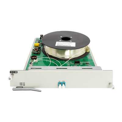 DCM ไฟเบอร์ออปติก DWDM โมดูลการชดเชยการกระจาย LC/PC ระบบ DWDM 1550nm