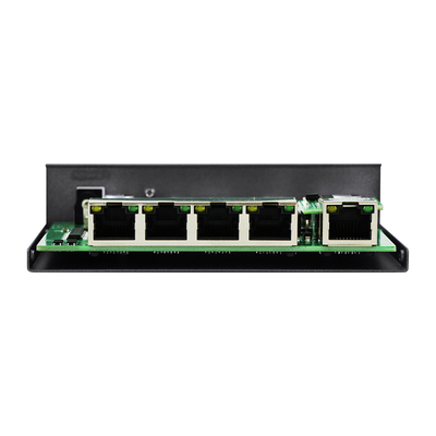 Olycom 4 Port Gigabit PoE Extender With 4 Port PoE Switch 60W งบประมาณ ระยะทาง 100 เมตร