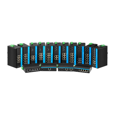 20 Port Gigabit Din Managed Switch Layer 2 ฐาน 4 SFP สล็อต การสนับสนุนวงแหวน ERPS
