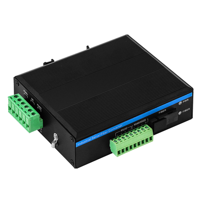 โมเดมไฟเบอร์ออปติกสายอุตสาหกรรม RS232/RS485/RS422 SM MM โมเดมไฟเบอร์ออปติกสาย