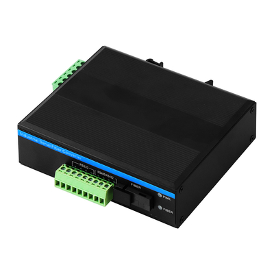 โมเดมไฟเบอร์ออปติกสายอุตสาหกรรม RS232/RS485/RS422 SM MM โมเดมไฟเบอร์ออปติกสาย