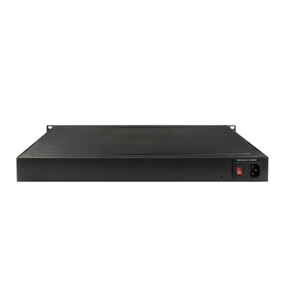 1U Rack 24 ท่าทาง Gigabit L2 จัดการ สวิตช์ POE เครือข่ายอุตสาหกรรมที่มี 12 RJ45+12 SFP