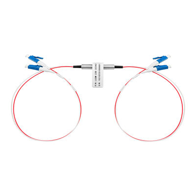 D2×2B Mechanical Bypass Optical Switch LC Connector สายต่อแบบเดียว สายต่อข้าม