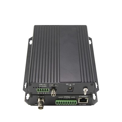 เครื่องแปลงไฟเบอร์อานาล็อกวีดีโอ RS232/RS422 ข้อมูล 10/100M Ethernet BiDI DC5V