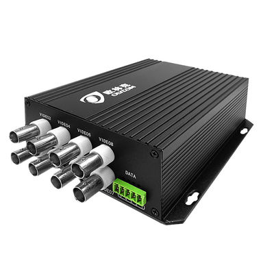 RS422 Data AHD/HD Video Digital Optical Converter สำหรับกล้อง PTZ 1080P DC12V CE