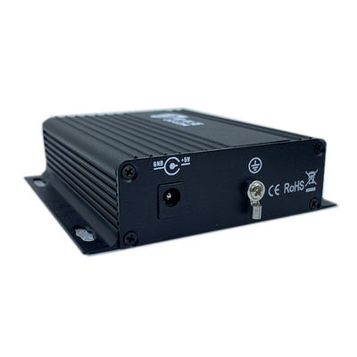 CCTV Analog Video เครื่องแปลงไฟเบอร์ออปติก 720P DC5V FC/SC/ST Connector CE