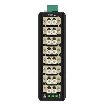 OM-FBS-44-MLC MULTIMODE OPTICAL BYPASS MODULE 8 PORT LC CONNECTOR ดินติดตั้ง 12 วอล 24 วอล