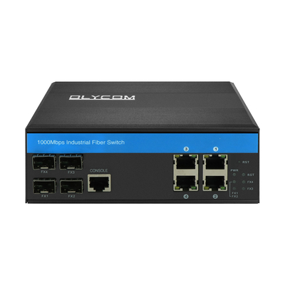 8 ท่าอุตสาหกรรมจัดการ PoE Switches เต็ม Gigabit 120W งบประมาณเครือข่ายแข็ง CE