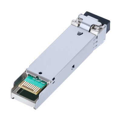 1.25G 80Km 1550nm SM Duplex LC Fiber Optical Transceiver สําหรับเครือข่าย FTTH FTTB FTTX