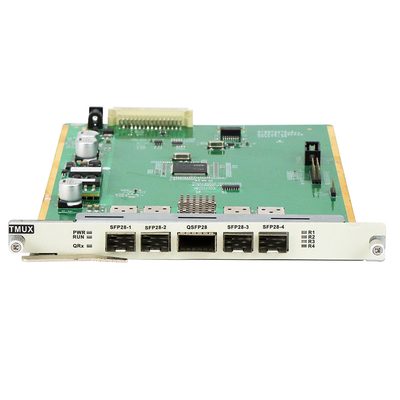 OM3800 100G TMUX Board 4*SFP28 ถึง 1*QSFP28 การ์ดมัลติเพล็กซ์ไม่สอดคล้อง