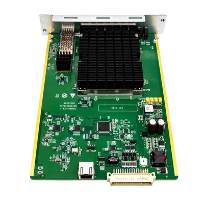 การ์ด OTU ที่มีความสอดคล้อง 100G QSFP28 ถึง DWDM CFP DCO OEO Board แบนด์ C 50GHz