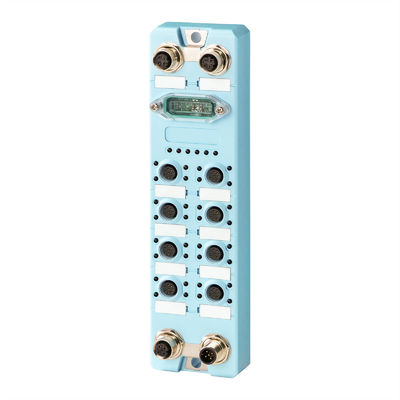 8 Port Industrial Gigabit Managed Switch 8x10/100/1000M M12 Ports IP67 เครื่องเปลี่ยน Ethernet ทางรถไฟที่กันน้ํา