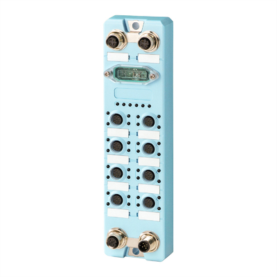 8 Port Industrial Gigabit Managed Switch 8x10/100/1000M M12 Ports IP67 เครื่องเปลี่ยน Ethernet ทางรถไฟที่กันน้ํา