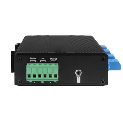 อุตสาหกรรม Optical Bypass Unit เครื่องเชื่อม LC แบบเดียว 12V 24V 48V Din ติด CE