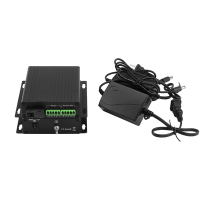 ตัวแปลงสื่ออนุกรม RS485 RS422 สำหรับอุตสาหกรรม ไฟเบอร์ออปติกแบบ Single Core ระยะ 40 กม. คลื่น 1310/1550nm ได้รับมาตรฐาน CE