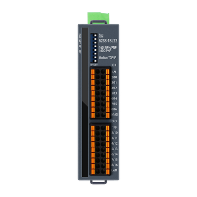 TCP/IP Modbus I/O Slave Module NPN และ PNP รองรับ 16 Port DI DO DIN ติดตั้ง