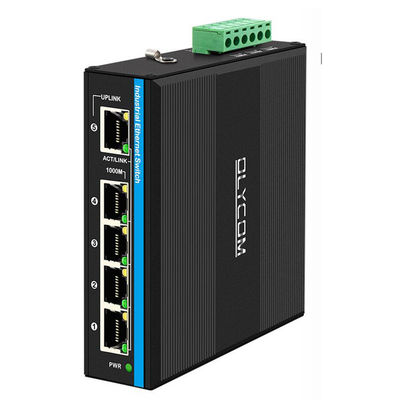 4-Port 802.3bt PoE Extender Gigabit Industrial 30W/60W/90W Input ไม่จัดการ CE