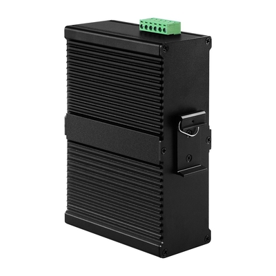 8-Port PoE Gigabit Ethernet Switch L2 บริหารด้วย DC48V Input และ IP40 ระดับการป้องกัน