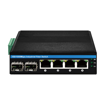 Olycom Solar PoE Switch 4 Port DIN Rail Gigabit input DC24V ที่ไม่จัดการ