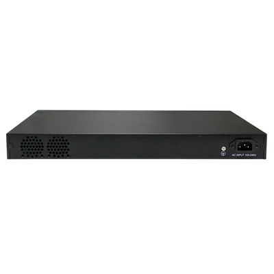 สวิตช์เครือข่าย L3 แบบจัดการได้ 48 พอร์ต Gigabit พร้อม Uplinks ใยแก้วนำแสง 10G, อินพุต AC เดี่ยว, ใช้ชิปเซ็ต Realtek
