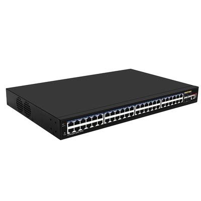 48 Port Gigabit L3 Managed Network Switch กับ 10G Fiber Uplinks สร้างขึ้นจาก Realtek