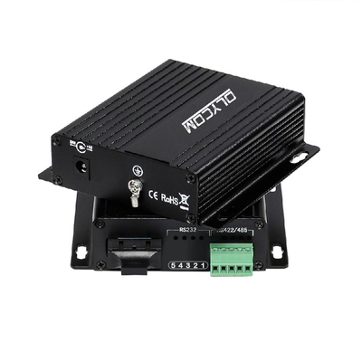 RS422/RS485 เครื่องแปลงไฟเบอร์ออปติก Plug And Play DC5V CE FCC ROHS ST SC FC Port