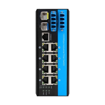 D2*2B สวิตช์เลี่ยงสายไฟเบอร์อุตสาหกรรม LC Connector SM MM