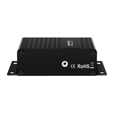 Gigabit 30W PoE Splitter DC12V DC24V ออกจากผนังติดตั้งระยะ PoE 100 เมตร