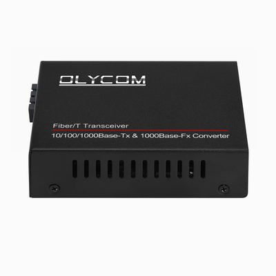 เครื่องแปลงสื่อไฟเบอร์กิกาบิต เครื่องแปลงไฟเบอร์ออปติก SFP เป็น RJ45