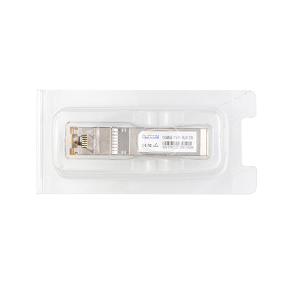 10G ทองแดง RJ-45 SFP+ 10GBase-T Transceiver ทองแดง RJ45 30m